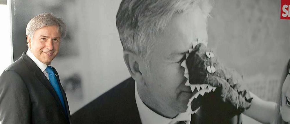 Nun auch mit Wowereit - am Anfang der Kampagne hatte die SPD noch auf Plakate ohne Fotos des Regierenden Bürgermeisters gesetzt.