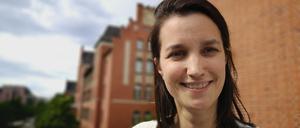 In der Charité-Spitze: Valerie Kirchberger.