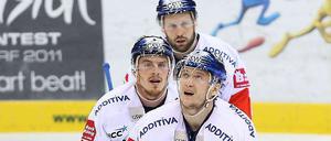 Kein Spaß für die Eisbären: Der Titelverteidiger blamierte sich im Spiel gegen Salzburg.