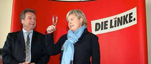 Prost! Geburtstagsgrüße übermittelten Gesine Lötzsch und Klaus Ernst an Fidel Castro, den ehemaligen Staatschef Kubas - und "lieben Genossen".