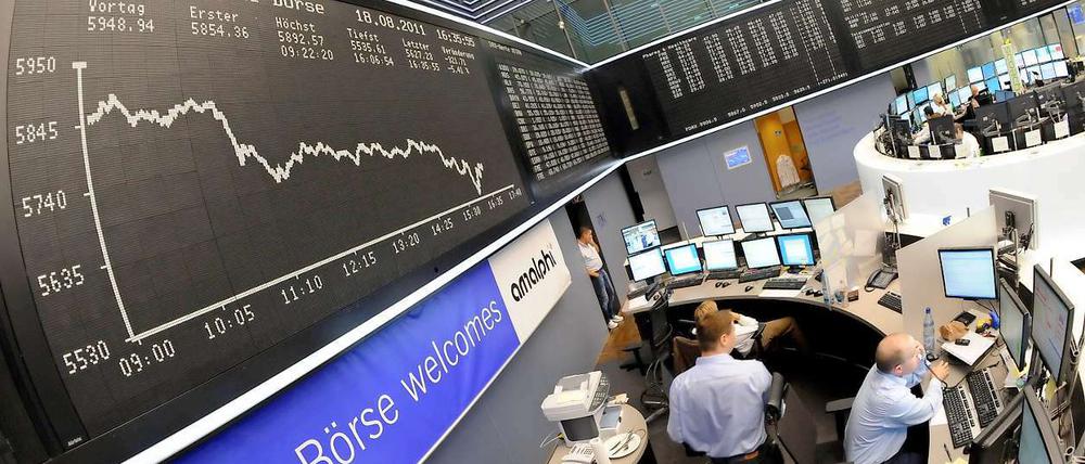 Am Donnerstag stürzte der Dax dramatisch ein.