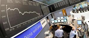 Am Donnerstag stürzte der Dax dramatisch ein.