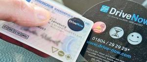 Chip und los. Registrierte Drive-Now-Kunden erkennen ihr Auto am Logo. 