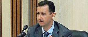 Syriens Machthaber Assad soll nicht mehr reden, sondern zurücktreten.