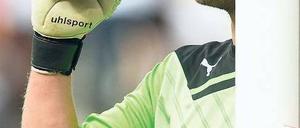 Ich mach’ die Ansagen. Sven Ulreich hat es in Stuttgart nicht immer leicht. Foto: Camera 4