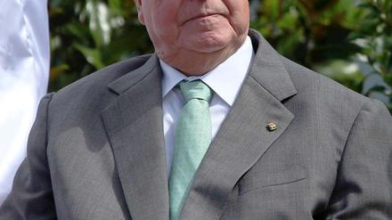 Helmut Kohl kritisiert deutsche Außenpolitik