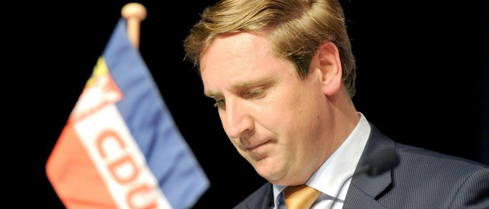 Christian von Boetticher ist von seinen Parteifreunden in der Schleswig-Holstein-CDU enttäuscht.