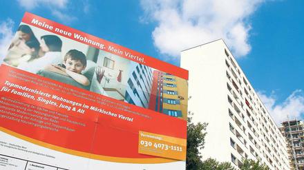 Einzugsgebiet: Das Märkische Viertel erlebt derzeit eine Renaissance. 