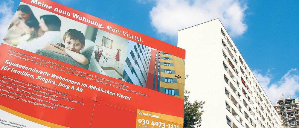 Einzugsgebiet: Das Märkische Viertel erlebt derzeit eine Renaissance. 