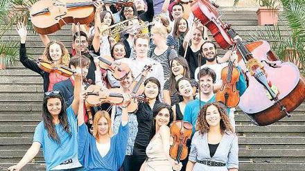 We are the world. Das Festivalorchester Türkei-Deutschland Foto: YEC/Bienert