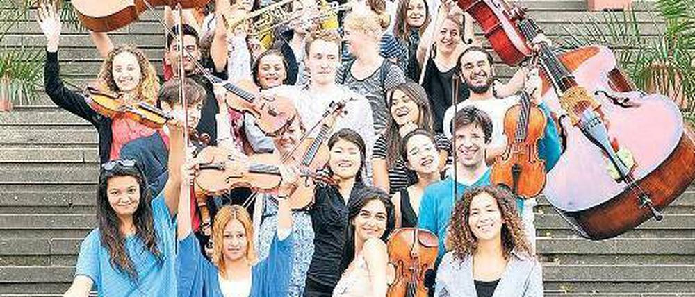 We are the world. Das Festivalorchester Türkei-Deutschland Foto: YEC/Bienert