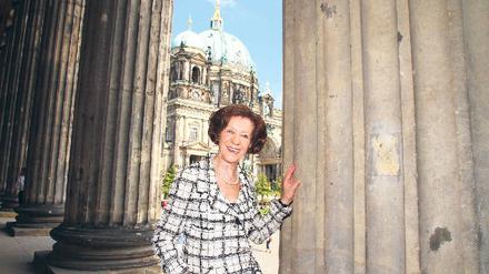 Freude am Stiften. Ruth Cornelsen am Berliner Dom.