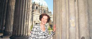 Freude am Stiften. Ruth Cornelsen am Berliner Dom.