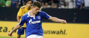 Schalkes Vierfachtorschütze Klaas-Jan Huntelaar