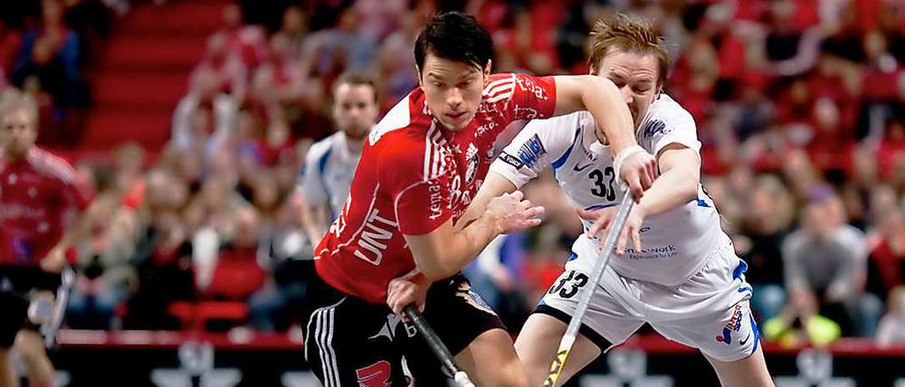 Spektakulär. Floorball wird auch in Deutschland zunehmend populärer.