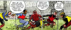 Exportschlager: Der Nachwuchsspieler Slimane begeistert seine französischen Förderer.