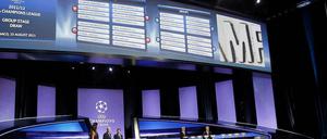 Ausgelost. Es wird nicht einfach für die deutschen Teams.