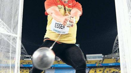 Der richtige Dreh. Markus Esser hielt diesmal seine Nerven im Zaum. Foto: dpa