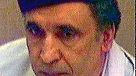 Der Libyer Abdelbaset al-Megrahi wurde wegen des Lockerbie-Anschlags verurteilt und später freigelassen. (Foto von 2002)