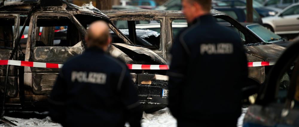Der Polizei hat zur Aufklärung der Brandstiftungen flächendeckend Handy-Verbindungsdaten ausgewertet.