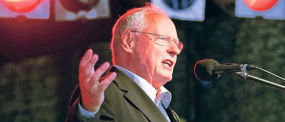 Unterdrückte Positionen? Oskar Lafontaine glaubt an eine Verschwörungstheorie.