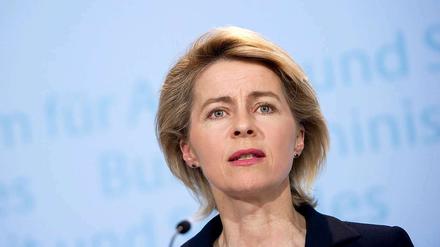 Ursula von der Leyen blickt schonmal in die Zukunft. 