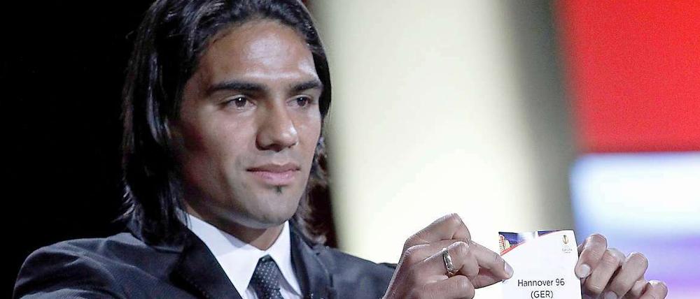 Falcao, der letztjährige Torschützenkönig der Europa League, zog für Hannover 96 eine lösbare Gruppe.