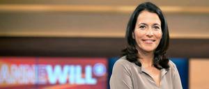 Anne Will in ihrem neuen Studio. Die erste Sendung war noch nicht der Weisheit letzter Schluss.