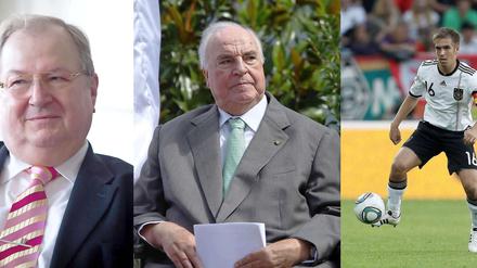 Dürfen die das? Heinz Buschkowsky, Helmut Kohl und Philipp Lahm stoßen Debatten an - oder auch nicht?