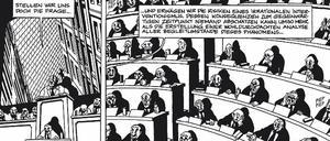 Babylonisches Durcheinander: Eine Szene aus dem Buch.