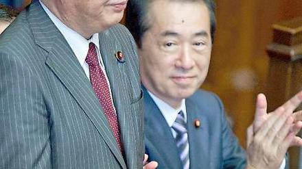 Auf den früheren Finanzminister Yoshihiko Noda (links) warten schwere Aufgaben.
