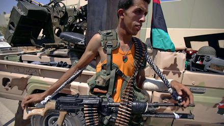 In Libyen sind Unmengen von Waffen und Munition im Umlauf. Das bereitet westlichen Beobachtern Sorge. 