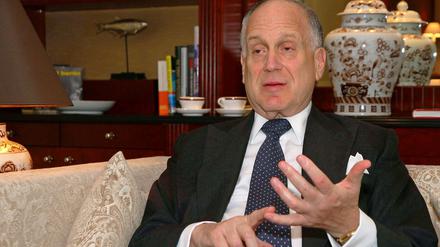 Ronald Lauder kam als Investor in Berlin nicht an. Das ärgert ihn bis heute. 