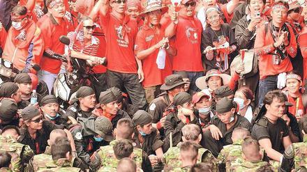 Mehr Demokratie wagen? Proteste der „Rothemden“ in Thailand im April 2010. Foto: AFP