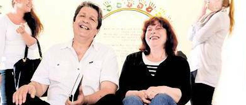 Türöffner: Das Ehepaar Suzana und Salija Ismailovic. 