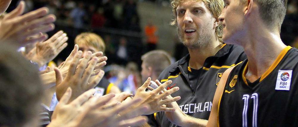 Mit einem Punkt Vorsprung gewann die deutsche Nationalmannschaft das letzte Vorrundenspiel der Basketball-EM.