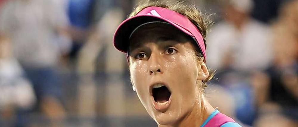 Andrea Petkovic ist die zweite Deutsche im Viertelfinale der US-Open.