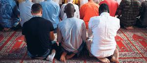 Seite an Seite. In der Katip-Kasim-Moschee beten Türken und Afrikaner. Die meisten Afrikaner sind illegal in Istanbul. 
