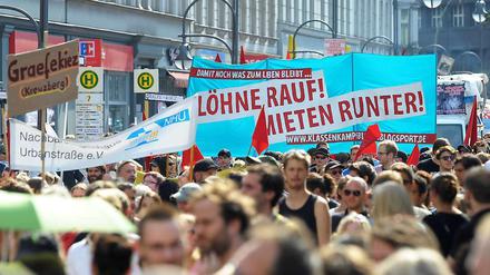 Die starken Mieterhöhungen der letzten Monate stoßen bei den Betroffenen auf Unmut. 