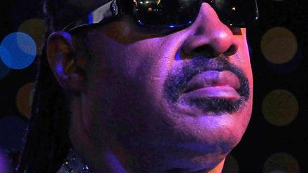 Stevie Wonder, hier bei der Begrüßungsveranstaltung zur "Martin Luther King Gedenkwoche" im August 2011, gehört für Christian Schröder definitiv zu den besten Soulkünstlern.