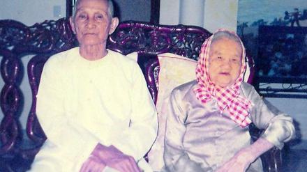 Huynh Van Lac (110) und seine Frau Nguyen Thi Lanh (106) haben noch lang nicht genug vom Leben miteinander.