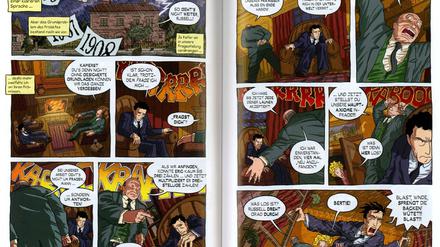 Kampf um Klarheit. Zwei Seiten aus dem Buch.