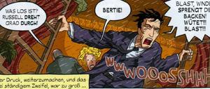 Kampf um Klarheit. Zwei Seiten aus dem Buch.