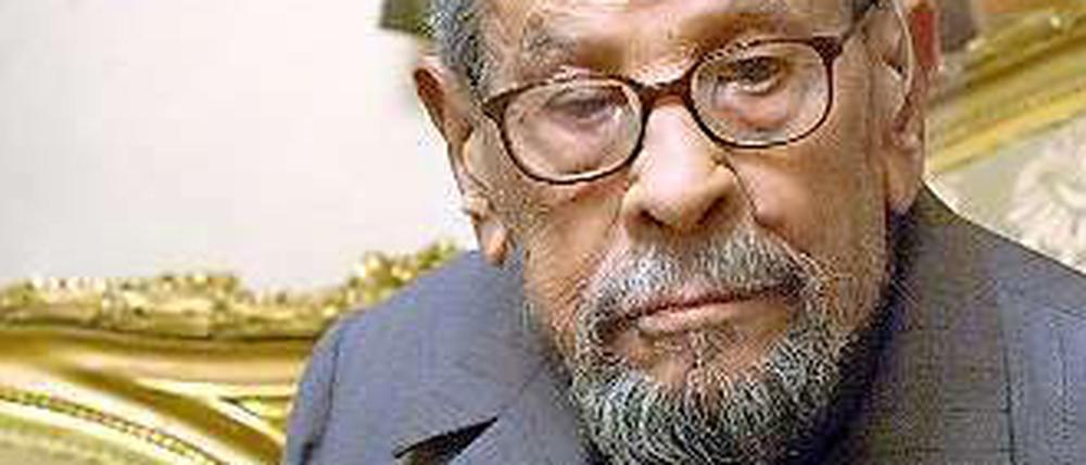 Der verstorbene Literaturnobelpreisträger Nagib Mahfouz