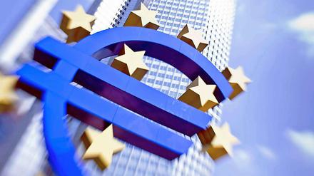 Die EZB in Frankfurt am Main bestimmt unter anderem über die Geldmenge im Euro-Raum.