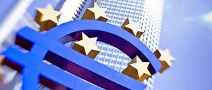 Die EZB in Frankfurt am Main bestimmt unter anderem über die Geldmenge im Euro-Raum.