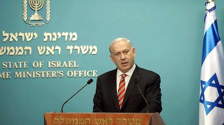Benjamin Netanyahu will am Friedensvertrag mit Ägypten festhalten.