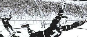 Rasant: Eine Doppelseite aus dem besprochenen Buch.