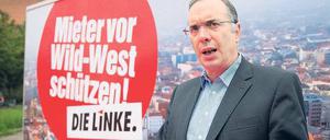 Gesamtberliner. Harald Wolf, Senator und Linken-Spitzenkandidat, stammt aus dem Westen und lebt im Osten. Seine Partei ist aber nach wie vor nur in einer Stadthälfte stark.