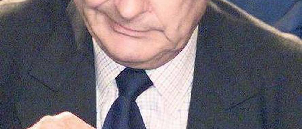 In der Kritik: Ex-Präsident Jacques Chirac (Archivbild) steht derzeit bereits wegen der Schaffung fiktiver Jobs für Bekannte vor Gericht. Foto: Reuters